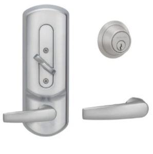 Schlage CS210-B500PJUPxPLY Jupiter Entrance Door Lever Set with Plymouth Trim