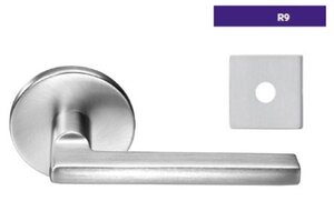 ASSA Abloy Accentra TBR9RL202 Privacy Bedroom Bath Tubular Lock with TB Hudson Lever and R9 Rose