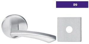 ASSA Abloy Accentra TJR9RL255SLH  Single Dummy Trim Surface Mounted  with TJ Lever and R9 Rose Left Hand
