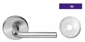 ASSA Abloy Accentra TNR5RL202 Privacy Tubular Lock with TM  Lever and R5 Rose