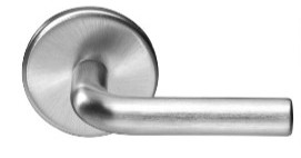 ASSA Abloy Accentra TPR3RL255 Single Dummy Thru Bolted Tubular Lock with TP Lever and R3 Rose