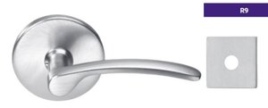 ASSA Abloy Accentra TTR9RL202 Privacy Bedroom Bath Tubular Lock with TT Lever and R9 Rose