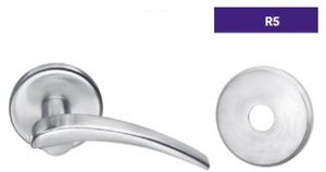 ASSA Abloy Accentra TWR5RL201 Passage Closet Tubular Lock with TW Lever and R5 Rose