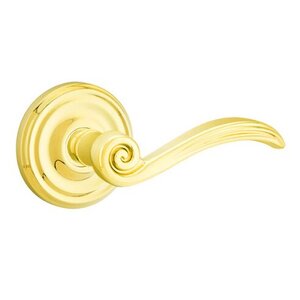 Emtek Elan 8100 Passage Leverset with Regular Rosette for Right Handed Doors