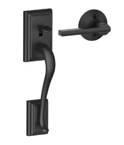 Schlage FE285 ADD/LAT Addison Lower Handleset with Latitude Lever