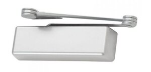 LCN 4111EDALH Heavy Duty Left Hand Adjustable Surface Mounted Push Side Door Closer with Extra Duty Arm