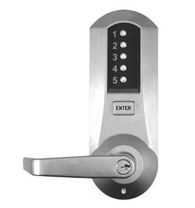 Dormakaba Simplex 5021XSWL Mechanical Push Button Cylindrical Lock with Kaba Schlage C Cylinder