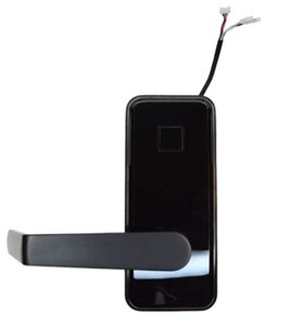 Dormakaba Saffire Electronic LX-L Cylindrical RFID Privacy with Thumbturn Lockset with 2-3/4 Inch Backset and Long Lever - Right Handed