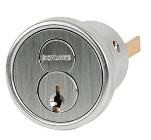 Schlage 20-057 C FSIC Rim Cylinder C Keyway with Convertible Tailpiece