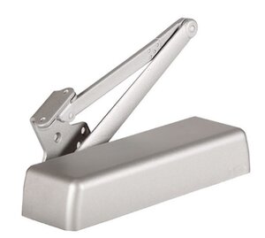 Dorma QDC111 Surface Mounted Door Closer with Regular Arm and Parallel Arm Bracket and Full Cover