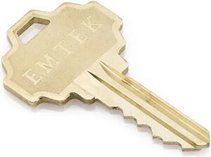 Emtek MS4-KEYBLKC5P 5-Pin Key Blank with Schlage C Keyway