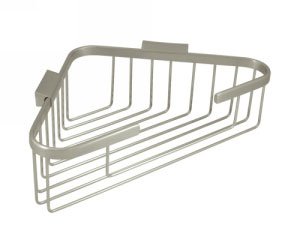 Deltana WBC1310U 13-1/4 Inch Corner Shower Basket