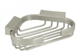 Deltana WBC6050U 6 Inch Corner Shower Basket