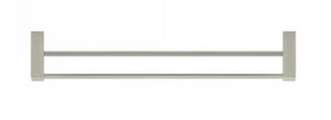 Deltana ZA2006/24 Zinc and Aluminum Modern 24 Inch Double Towel Bar