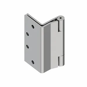 Hager AB7001412 4-1/2" x 4-1/2" Standard Weight Concealed Anti Friction Bearing Three Knuckle Swing Clear Hinge - * Not Returnable *