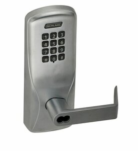 Schlage Electronic CO100CY70KPRHOJ Standalone Electronic Cylindrical Classroom / Storeroom Lock with Keypad and Rhodes Lever without Full Size Interchangeable Core