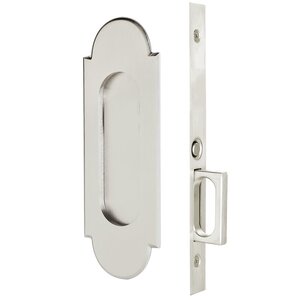 Emtek 2044 #8 Passage Pocket Door Mortise Lock for 2" Thick Doors