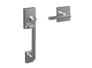 Schlage Custom FC285 CEN/LATxCOL Century Lower Handleset with Latitude Lever &amp; Collins Rosette