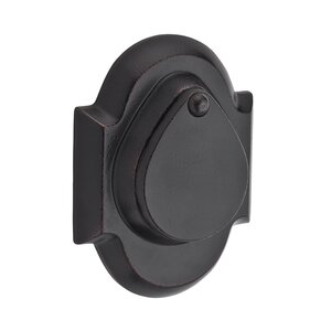 Baldwin SC.RAD.SMT Reserve Rustic Arch Single Cylinder Deadbolt with SmartKey Cylinder