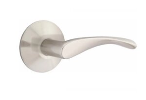 Emtek Triton 5107 Passage Leverset with Modern Rosette for Right Handed Doors