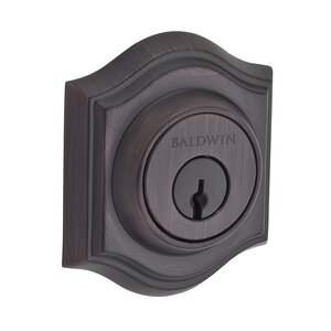 Baldwin DC.TAD.SMT Reserve Traditional Arch Double Cylinder Deadbolt with SmartKey Cylinder