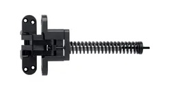 Soss 418IC 1-1/8" x 4-39/64" Heavy Duty Alloy Steel Fire Rated Invisible Spring Hinge for 1-3/4" Doors