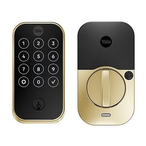 Yale Real Living YRD624ZW2 Pro 2 Lock SL Keyed Touchscreen Deadbolt with ZW2 Z-Wave